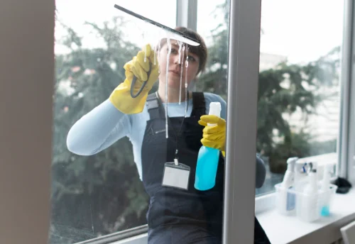 Nettoyage de vitres intérieures et extérieures à Cugny